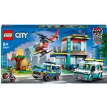 Lego City 60371 Quartier generale veicoli d'emergenza