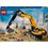 Lego City 60420 Escavatore da cantiere giallo