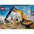 Lego City 60420 Escavatore da cantiere giallo