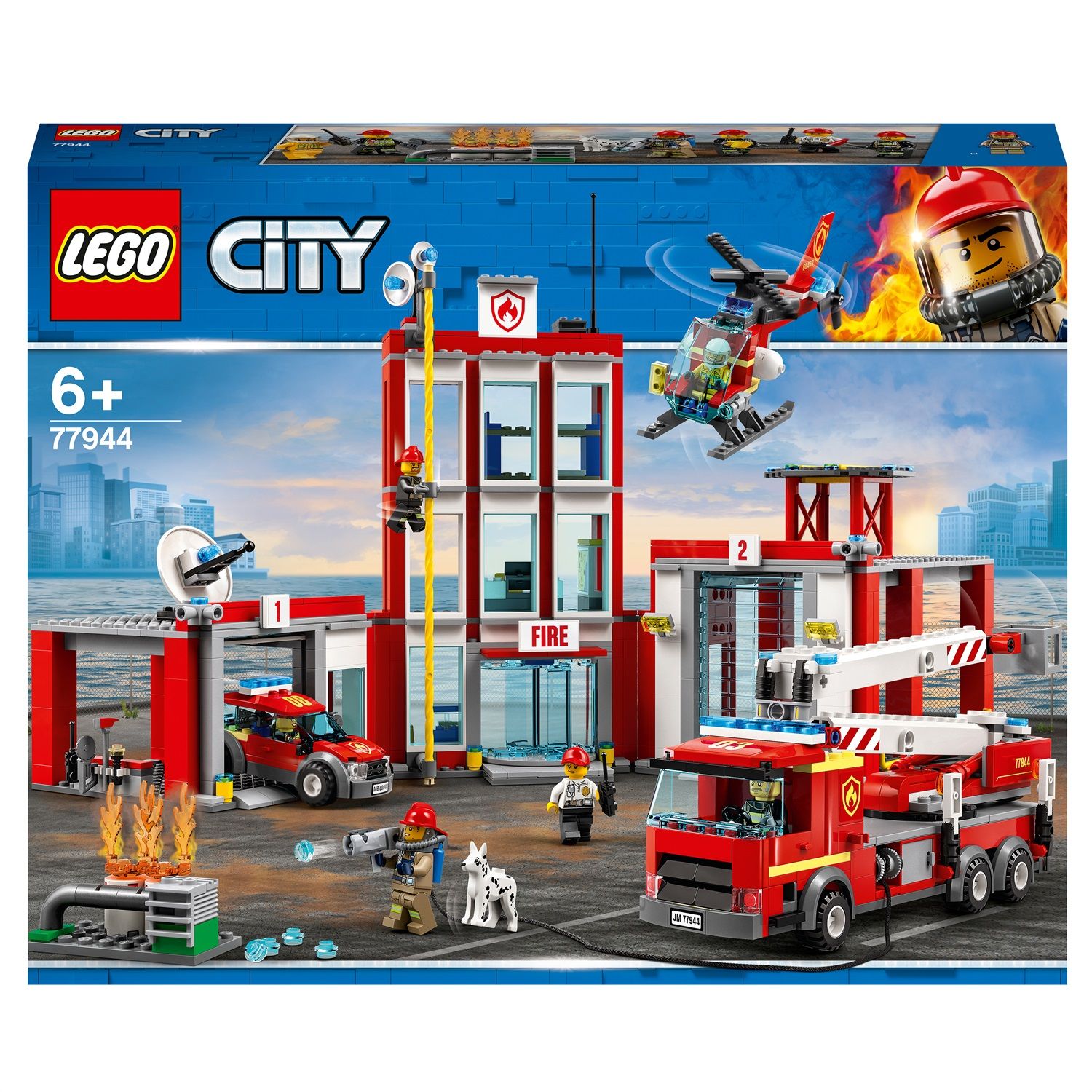 Lego City 77944 Sede Centrale dei Pompieri