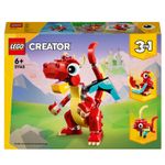 Lego Creator 31145 Drago rosso