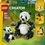 Lego Creator 31165 Animali selvatici: famiglia di panda