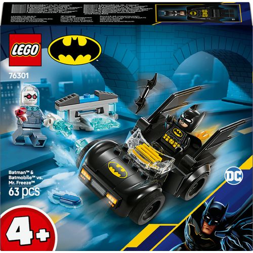 Lego DC Comics 76301 Batman e Batmobile contro Mr. Freeze