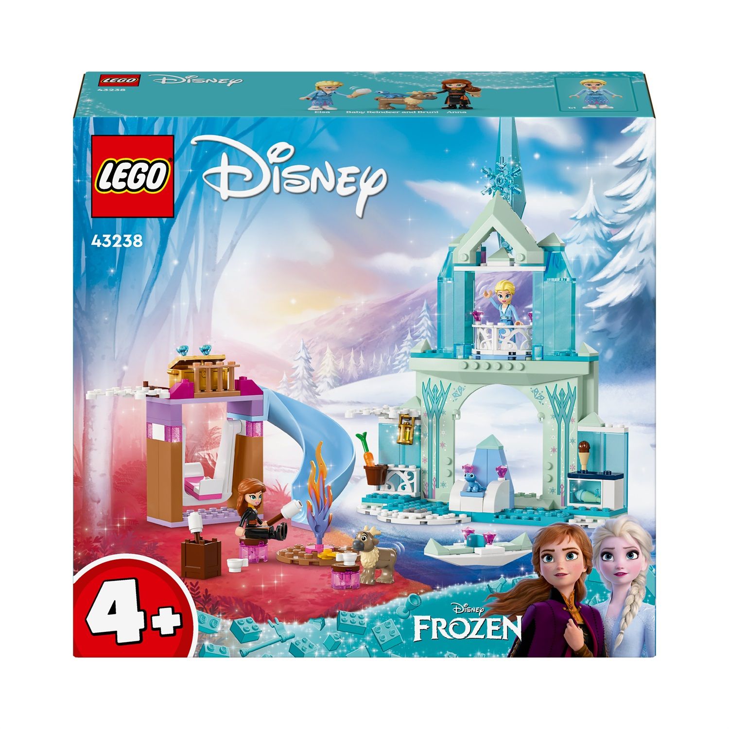 Lego Disney 43238 Frozen Il Castello di ghiaccio di Elsa, Confronta prezzi