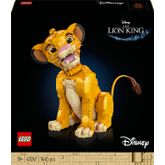 Lego Disney 43247 Giovane Simba, Re Leone