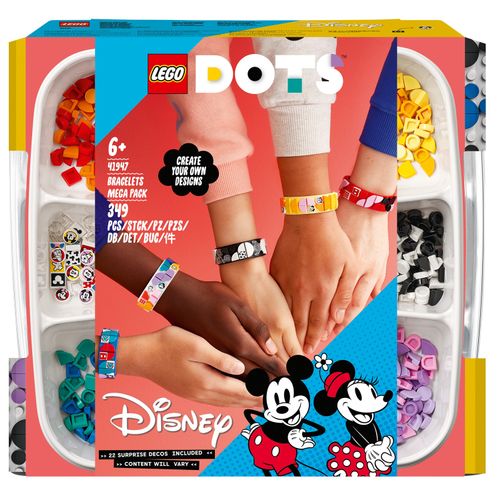 Lego DOTS 41947 Multipack Bracciali Topolino e amici