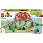 Lego Duplo 10426 Pack di espansione ponte e binari ferroviari
