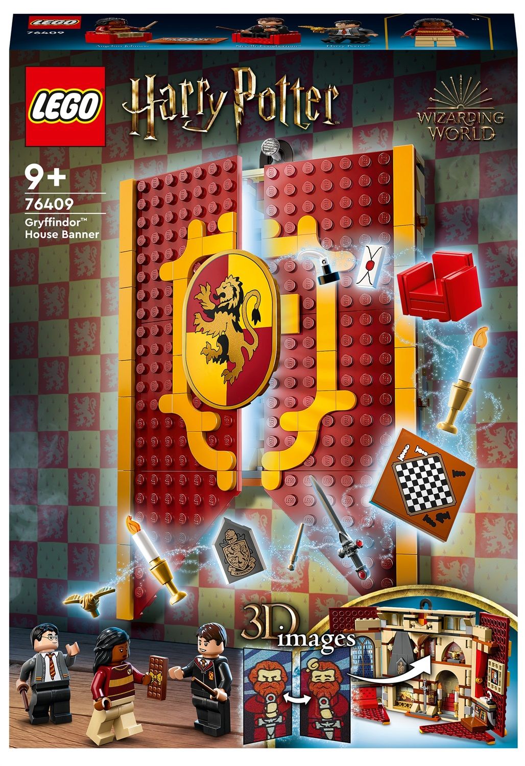 Lego Harry Potter 76409 Stendardo della Casa Grifondoro