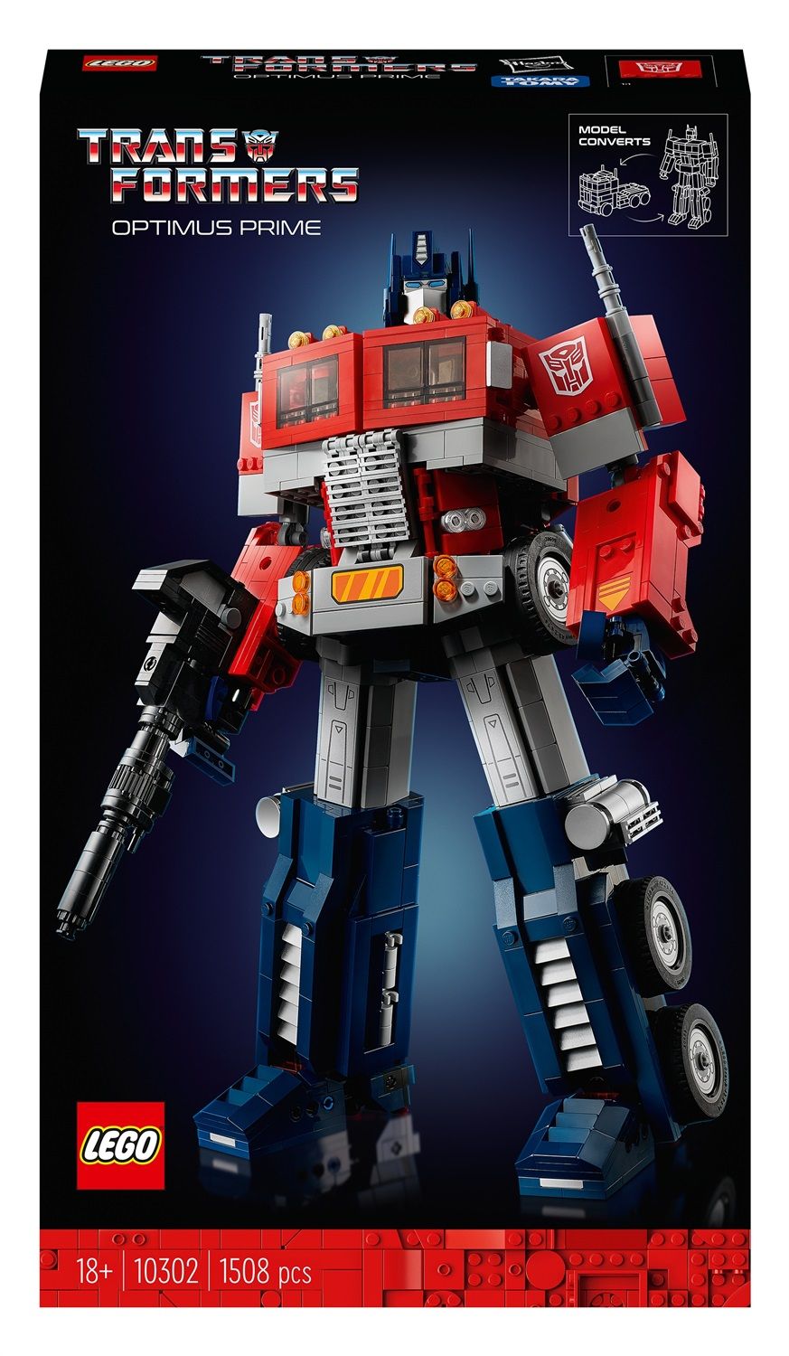 Optimus Prime Macchine Che Si Trasformano In Robot Cartone Animato