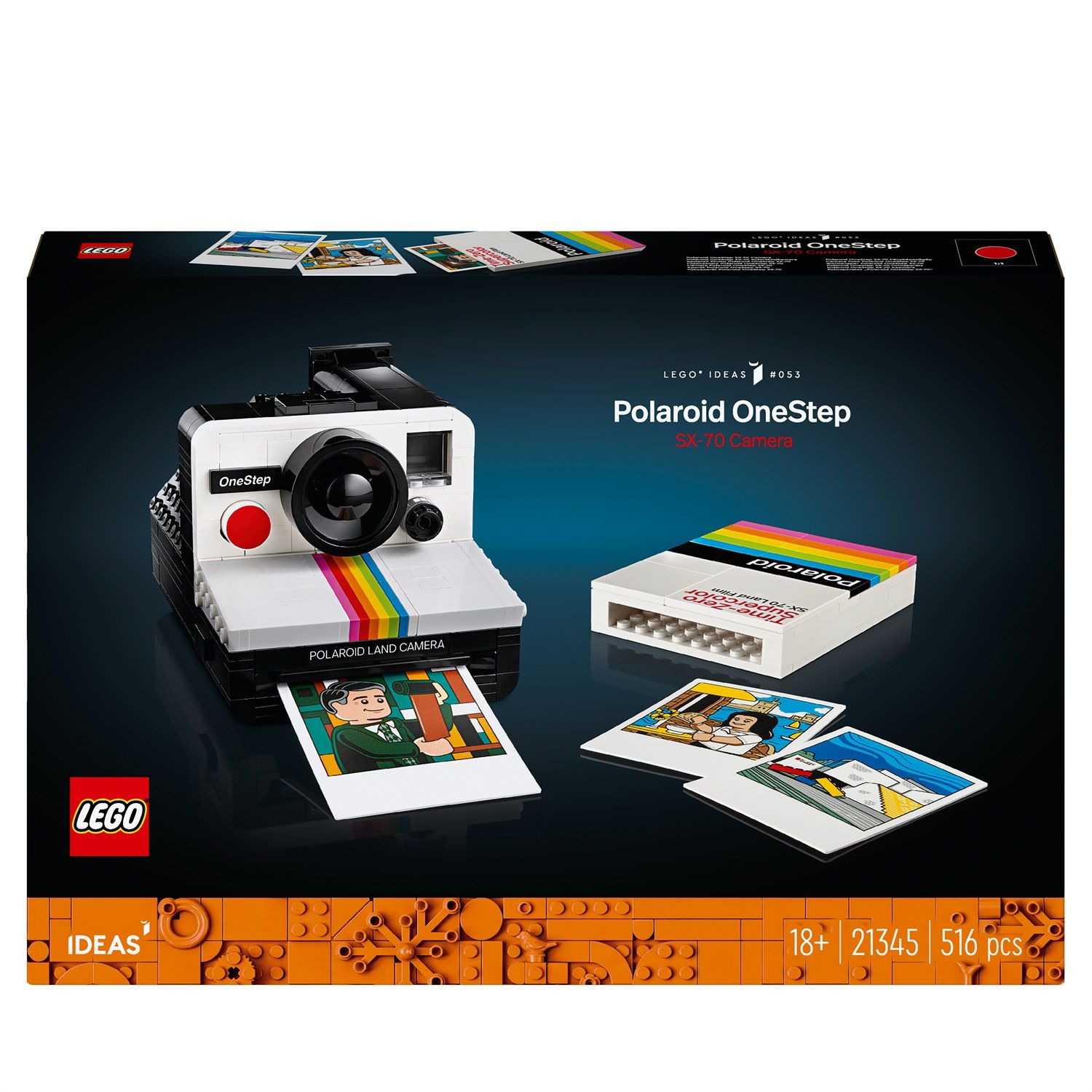 Lego - Ideas Polaroid OneStep SX-70 Camera 21345 – Iperbimbo