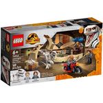 Lego Jurassic World 76945 Atrociraptor: inseguimento sulla moto