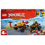 Lego Ninjago 71789 Battaglia su auto e moto di Kai e Ras