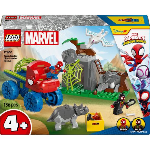 Lego Spider-Man 11199 Team Spidey: salvataggio su dino-ruspa ...