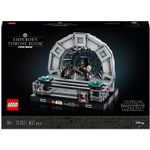 Lego Star Wars 75352 Diorama Sala del trono dell'imperatore