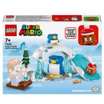 Lego Super Mario 71430 La settimana bianca della famiglia Pinguotto - Pack di Espansione