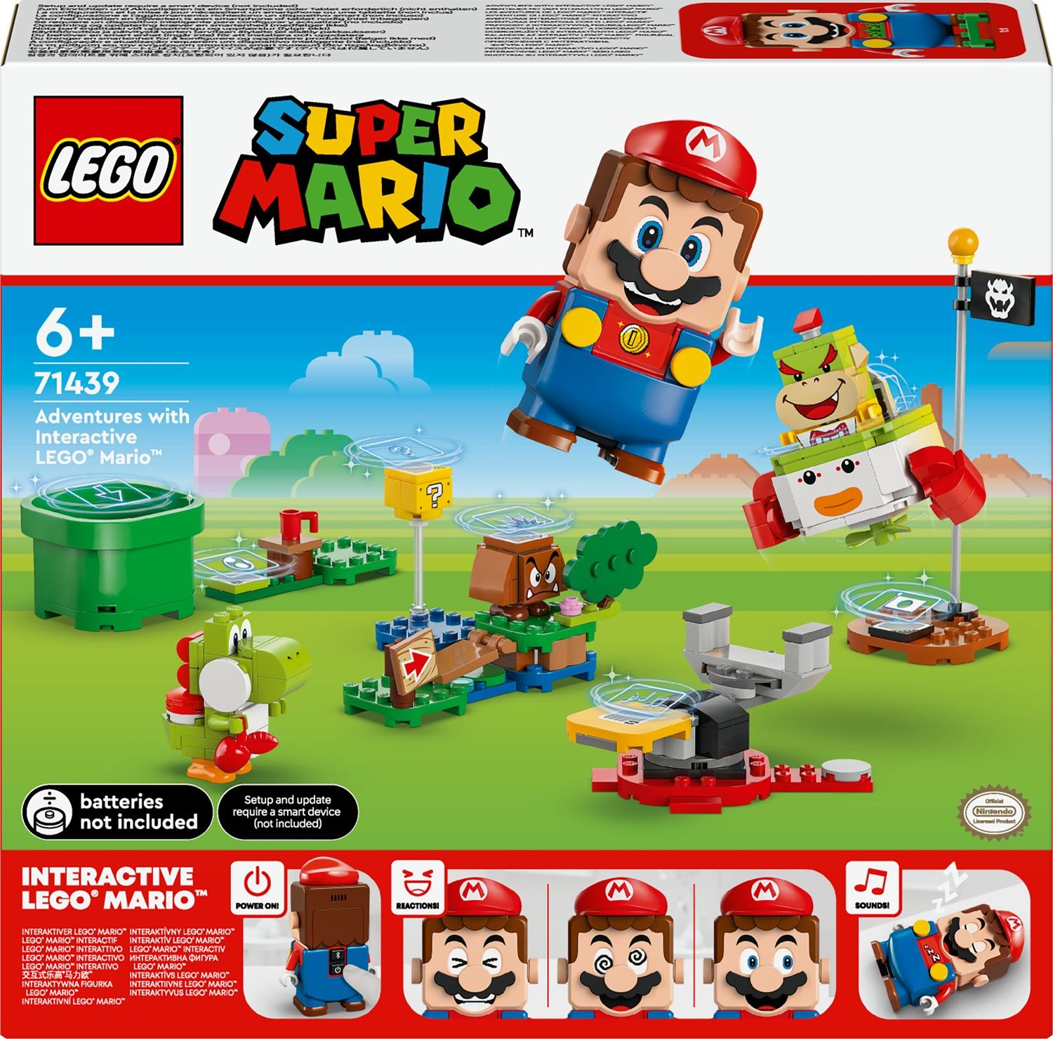 Lego Super Mario 71439 Avventure di Mario interattivo Confronta