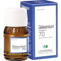 Lehning Laboratoires Gelsemium Complexe N70 Gocce