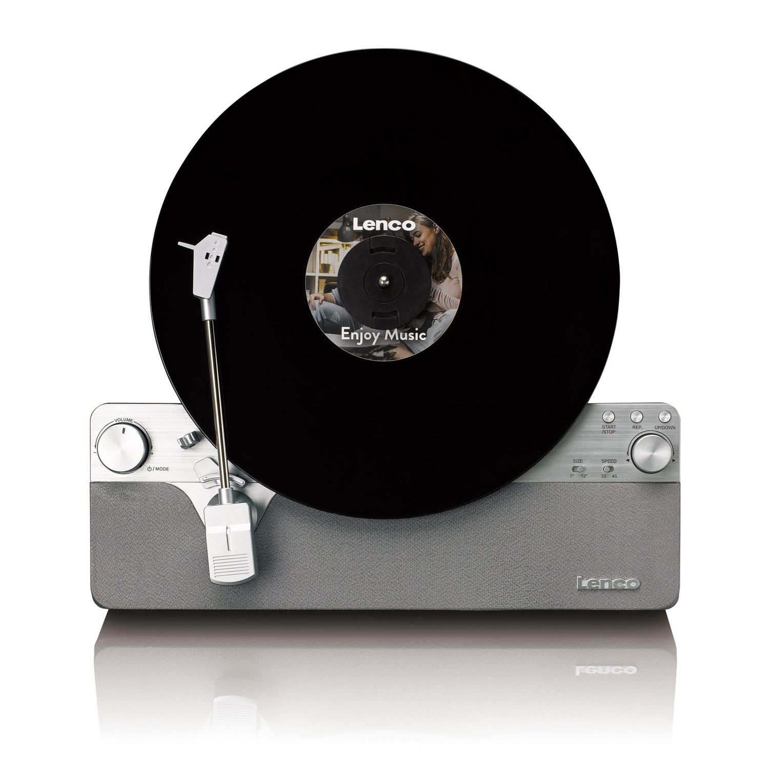Mersoco Giradischi Vinile Bluetooth con altoparlanti stereo, Convertit