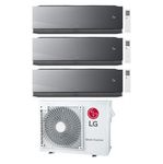 LG ArtCool Mirror AI Air trial split