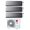 LG ArtCool Mirror AI Air trial split
