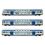 Lima Set "Vivalto" locomotiva pilota + 2 carrozze intermedie