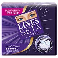 Lines Seta Ultra Lungo Ali Assorbenti