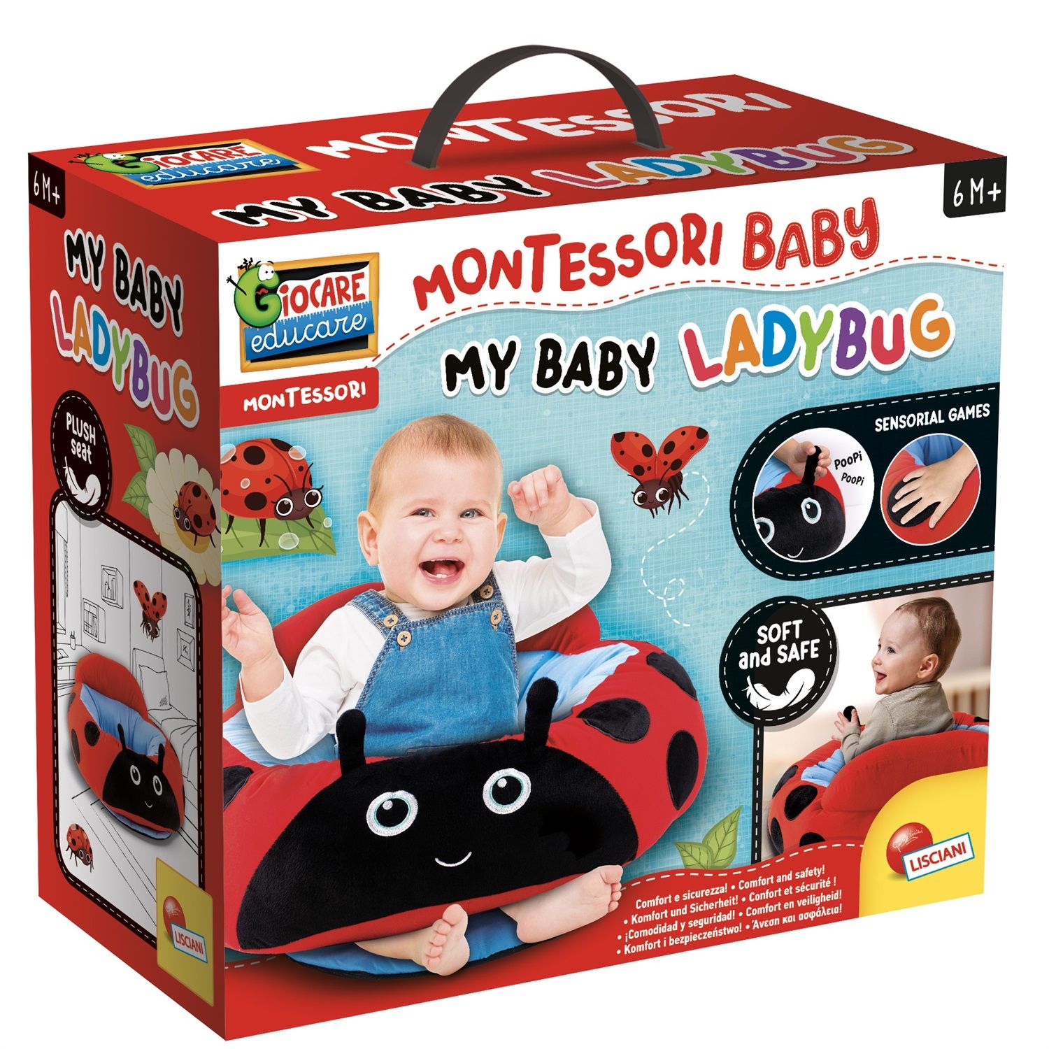 Liscianigiochi - Carotina Baby Dinoland, Colore, 92529