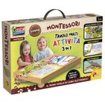 Lisciani Montessori Tavolo Multi Attività 3in1