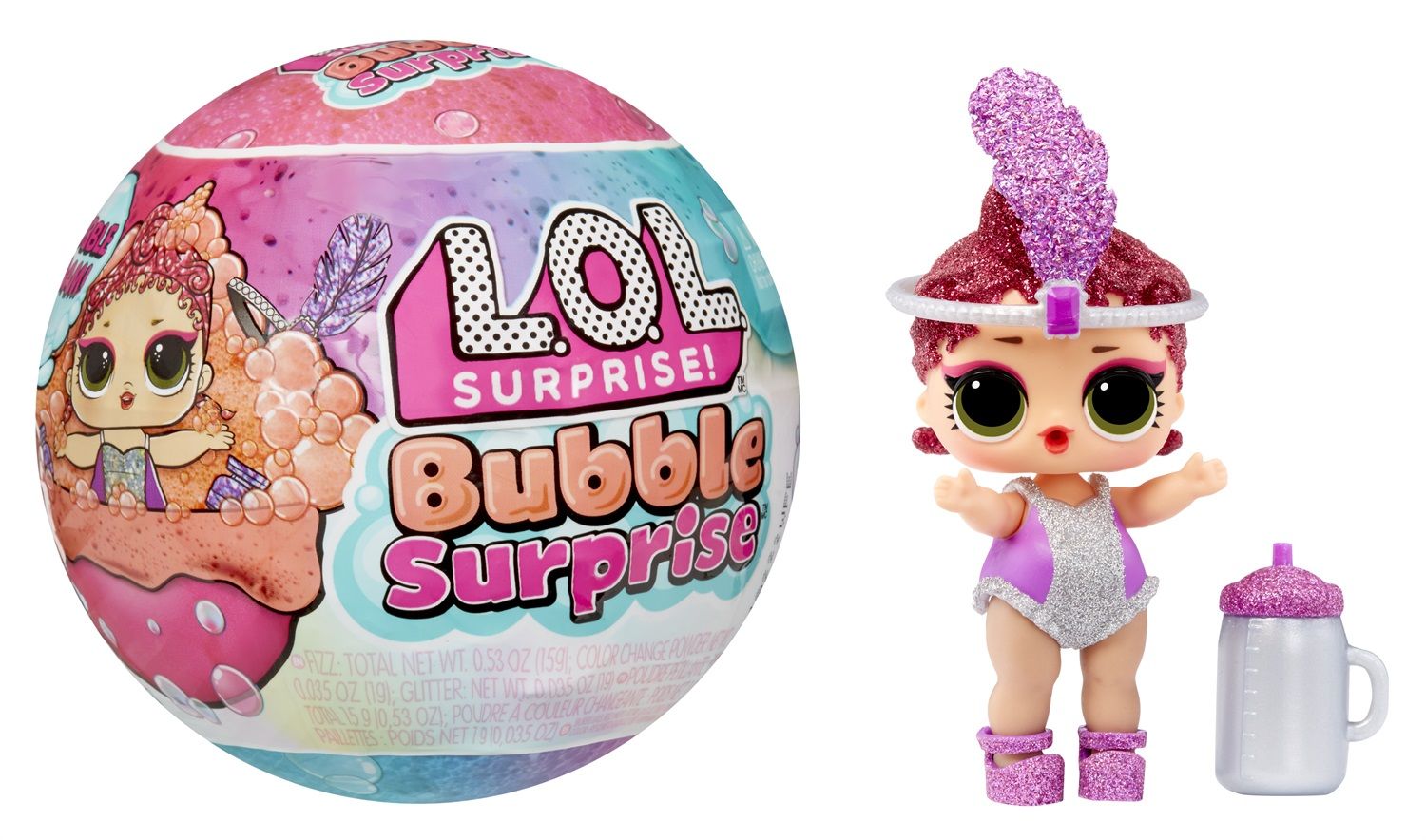 L.O.L. Surprise! Color Change Glitter Edition Doll - H-E-B