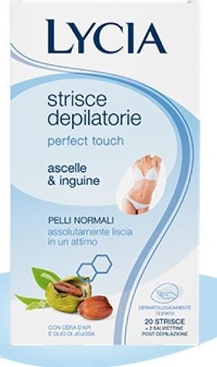 Lycia Perfect Touch Strisce depilatorie per il viso e la pelle normale