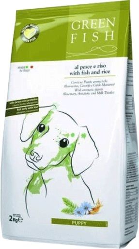 Marpet Green Fish Puppy (Pesce/Riso) - secco