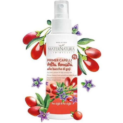 MaterNatura Primer Capelli Alta Porosità alle Bacche di Goji Spray