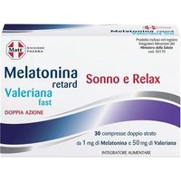 Matt Melatonina Retard Valeriana Fast Sonno e Relax Compresse