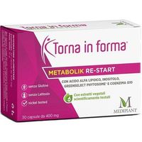 Mediplant Torna in Forma Metabolik Re-Start Compresse
