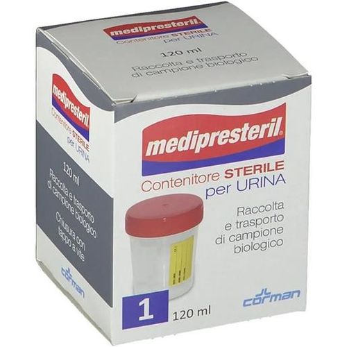 Medipresteril Contenitore Sterile per Urine con Tappo