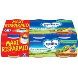 Mellin Omogeneizzato Banana Kiwi 2 X 100 Grammi - Prezzo In Offerta