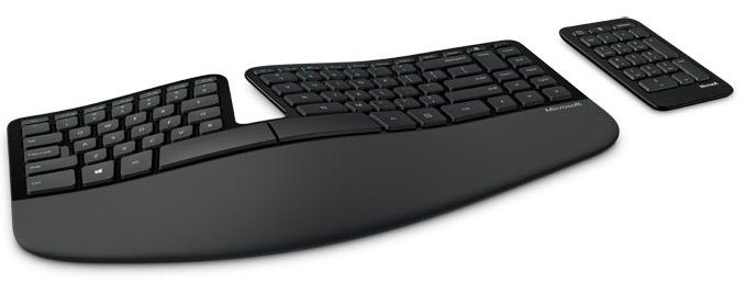 Microsoft Sculpt Ergonomic for Business keyboard