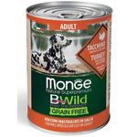 Monge BWild Grain Free All Breeds Adult Cane (Tacchino e Zucca) - umido