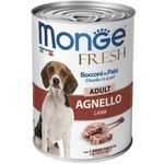 Monge Fresh Bocconi in Patè Adult Cane (Agnello) - umido