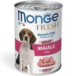 Monge Fresh Bocconi in Patè Adult Cane (Maiale) - umido