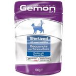 Monge Gemon Bocconcini Sterilised Gatto (Tonno e Orata) - umido