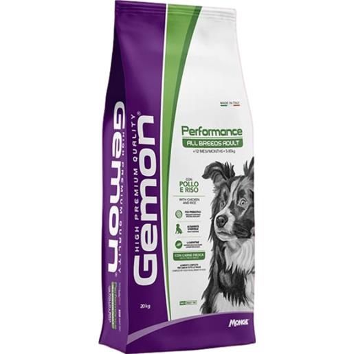 Monge GEMON Maxi Adult Con Pollo E Riso - Crocchette Per Cani Taglia Grande 15 Kg, Made In Italy