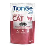 Monge Grill Sterilised Gatto (Vitello) - umido 85g