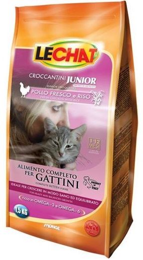Monge LeChat Junior (Pollo/Riso) - secco