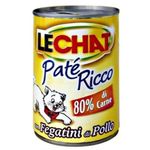 Monge LeChat Patè Ricco (Fegatini di Pollo) - umido