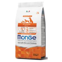 Monge Natural Superpremium Adult All Breeds Cane (Anatra Riso e Patate) - secco