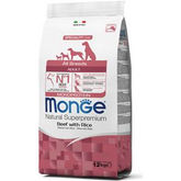 Monge Natural Superpremium All Breeds Adult Cane (Manzo con Riso) - secco