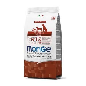 Monge Natural Superpremium All Breeds Adult Cane (Agnello Patate e Riso) -  secco, Confronta prezzi