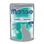 Monge Natural Superpremium Cotti a Vapore Adult Gatto (Tonno con Anatra) - umido