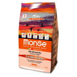 Monge BWild Grain Free Adult All Breeds Cane (Anatra e Patate) - secco